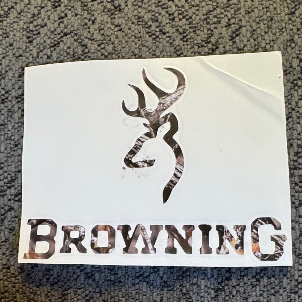 Browning Camouflage Logo Wall Art